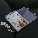 20 Kits 2 4 Pin 6.3mm Crimp Terminal Cable Locking Male Female Connector