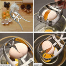 Stainless Steel Raw Egg Opener Eggshell Cracker Topper Cutter Kitchen Tool