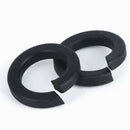 80Pcs M2/2.5/3/4/5/6/8/10 Grade 8 Steel Black Spring Coil Split Lock Washers Kit