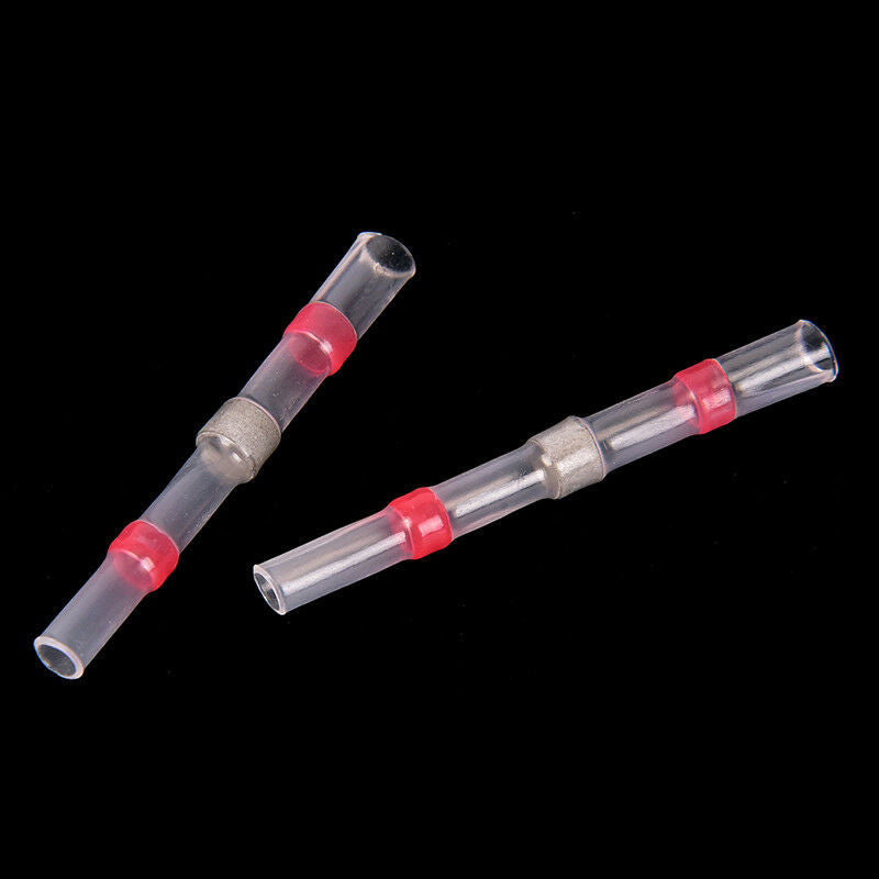 50x Waterproof solder sleeve heat shrink tube wire terminal connector 4 sizeS Gw