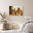 Diamond Painting Field Bike Full Round Rhinestone Picture DIY Set 40x30cm