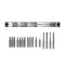 3pcs Wowstick X1 X2 X3 Multifunction 1/8inch S2 Steel Screwdriver Screw Bits
