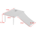 Reptile Resting Terrace Aquarium Turtle Basking Platform w/ Suction Cup