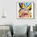 5D Diamond Painting Kit Fairy Rhinestone Embroidery Crafts Home Mural Decor