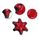 Red MB-FS002-R Motorcycle Anti-Collision Cup Body Protector Aluminum Alloy EEG