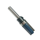 1/4 Inch Shank Hinge Mortise / Template Wood Milling Cutter 25x62mm Blue