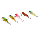 Grasshopper Fishing Lures Artificial Insect Shape Hard Baits Set Tackle Box