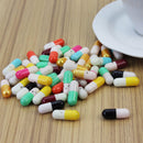 50X Message in a Bottle Capsule Letter Cute Love Friendship Half Color Pills LJ