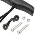 Kayak Pull Handle Canoe Boat Carry Grip Pull Handle with Cord Rope & Pad Eyes
