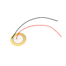 10PCS 27mm Piezo Elements Sounder Sensor Trigger Drum Disc + wire copper EO T Ew