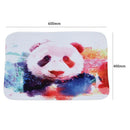 Cartoon Animal Panda Pattern Non-Slip Floor Mat For Bathroom & Kitchen, Pri