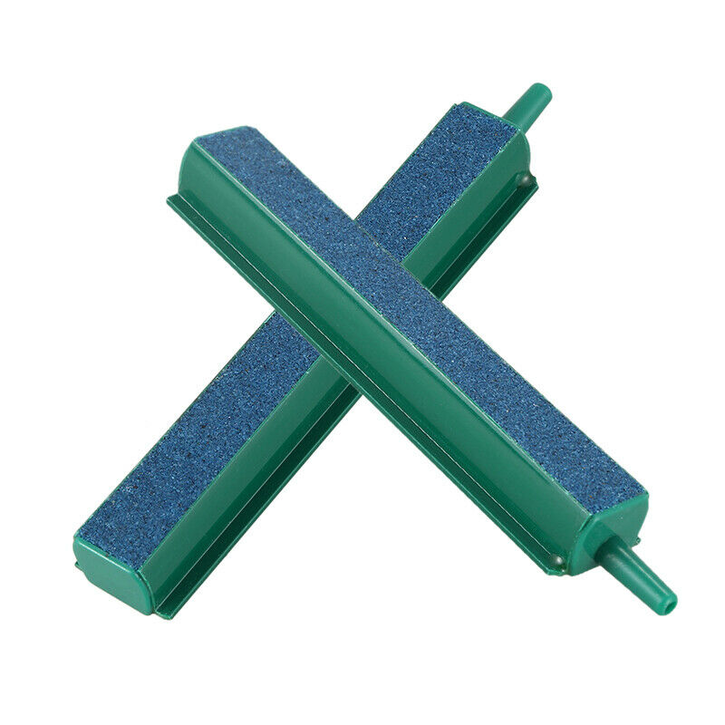 5 Pcs Aquarium Air Bubble Release Air Stones Bar 4" Green+Blue S4H5