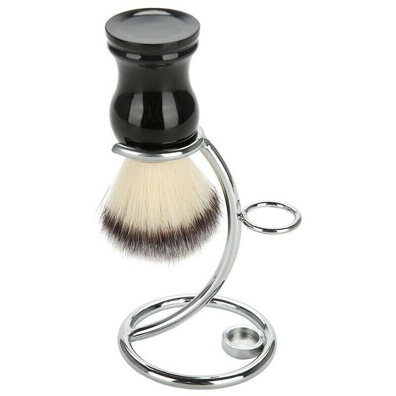 Universal Shaving Brush Stand Simple Metal Safe Razor and Brush Holder Stan N7S6