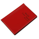 Mini Penny Money Pocket Storage Coin Album Book 120 Holders Collection Red