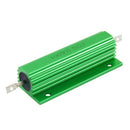 100W 0.5 Ohm Green Aluminum Housed Wirewound Resistors 2 Pcs