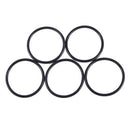 5 Pcs 60mm x 4mm Black Rubber Sealing Oil Filter O Rings Gaskets Z3X9