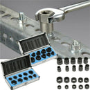 11Pcs/Set Damaged Bolts Nuts Screws Remover Extractor Removal Tools Set Thr