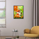 5D DIY Full Drill Diamond Painting Fox Cross Stitch Embroidery Mosaic Kit