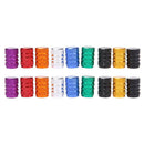 40x Aluminum Alloy Car Auto Wheel Tire Tyre Schrader Valve Stem Caps Dust Co A