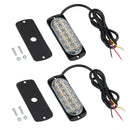 For Car SUV Police Strobe Flash Lights Truck Side Lamp warning 12-24V Amber dh