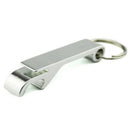 100Pcs Engraving Aluminum Portable Can Opener, Key Chain Ring Opener, Resta