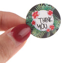 500pcs/roll flower Thank You Stickers seal labels gift Packaging StickersSEAU