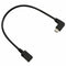 Type C to MICRO-USB Adapter 3.1 90 Degree Right Angle Converter Data Syncin J9V5