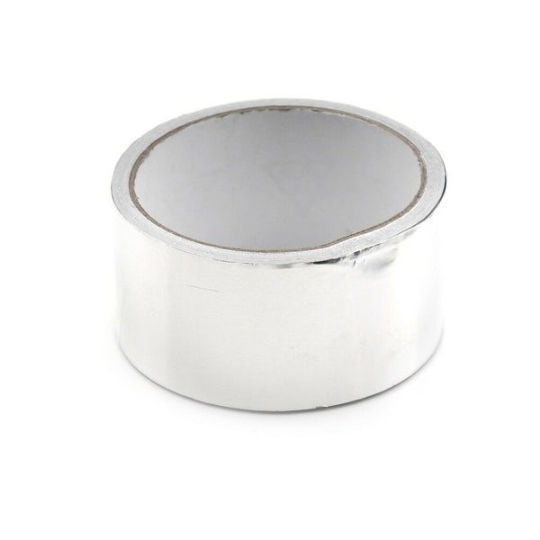 1 Roll 4.8CM*10M Aluminum Foil Heat Shield Tape For HVAC Heating Sealing LJ