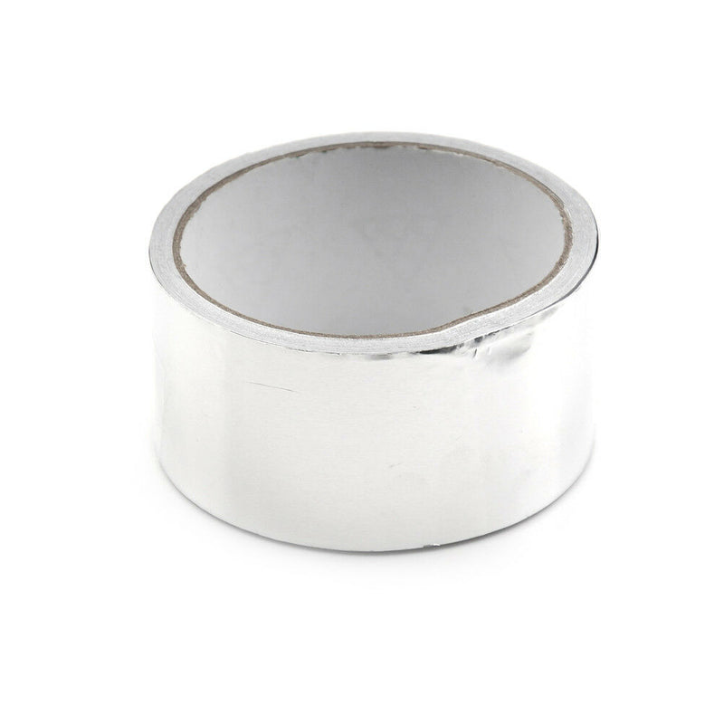 1 Roll 4.8CM*10M Aluminum Foil Heat Shield Tape For HVAC Heating Sealing LJ