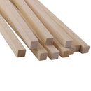 20pcs Square Wood Stick Wooden Dowel for Making Trunk Pole Hobby Craft 20cm