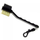 2 Sides Golf Club Cleaning Brush with Snap Clip for Golf Club Brush Sporting