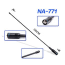 NA-771 SMA-F Dual Band High Gain Radio Antenna for Baofeng UV-5R Kenwood bs