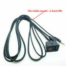 USB AUX Device Charging Data Transfer Interior Adapter Headphone Male Jack Car