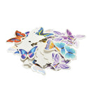 50x Butterflies Wedding Birthday Wafer Paper Cupcake Cake Toppers S Hn