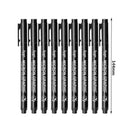 12PCS Pen Needle Waterproof Drawing Pens Lettering Markers Sketch Liner-Mar N0N3
