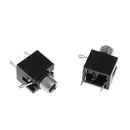10Pack 3.5mm Mono TS Jack Socket Adapter Cables Connectors Mounting Kits
