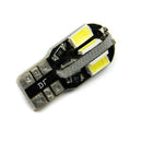 T10 CAR BULBS LED ERROR FREE CANBUS 8 SMD XENON WHITE W5W 501 SIDE LIGHT