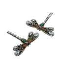 2 PCS Dragonfly Patches,Iron On Patches Or Sew on for Clothing Glitter Sequin