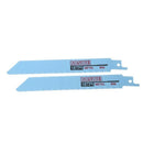 10 x Reciprocating Saw Blades Metal/Woodcutting Hand Tool Set 6-8" Bi-Metal