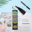 DIY Owl Special Shaped Diamond Painting Leather Bookmark Tassel Book Marks