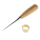 12x Leather Craft DIY Tools Kit Hand Sewing Needles Upholstery Carpet Canvas