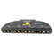 4-Way Audio Video AV RCA Switch Game Selector Box Splitter Black N9I8