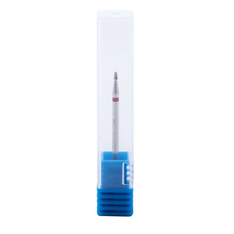 Nail Art Electric Carbide Cylinder Cuticle File Drill Bit Manicure Pedicure K3Y7