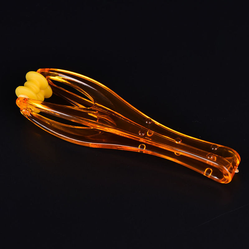 Hand Finger Massager Dual Roller Joint Relaxing Beauty Nail Plastic Massage .AU