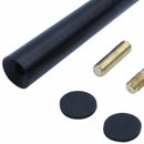 Black Carbon Aluminium - Bee Sting Short Car Aerial Antenna Roof Mini Radio