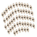 100pcs Faceted 10x5mm Loose Spacer Beads for Necklace Bracelet Craft Making
