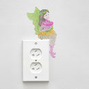 DIY Angel Diamond Painting Luminous Switch Stickers Bedroom Wall Decals
