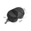Black Portable Swimming Diving Goggles Storage Box Waterproof Protective Ca C8V0
