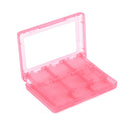 28 in 1 Game Card Case Holder Box for Nintendo 3DS DSL DSi DSi LL (Red) A