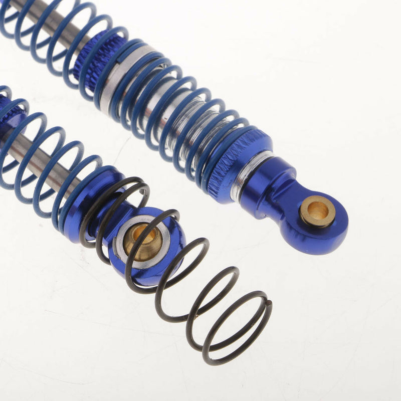 4PCS 1/10 RC Rock Crawler Metal Oil Suspension Shocks Absorber 72mm for D90